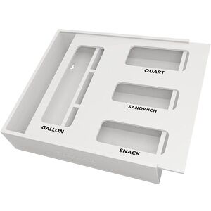 White Drawer Storage Bag Organizer (A35)